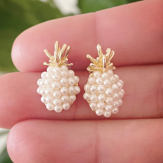 Pineapple earrings